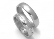 detail Titanové snubní prsteny STT2600 Titanové snubní prsteny STT2600