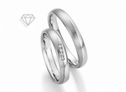 detail Snubní prstýnky DSE2213P s diamanty Snubní prstýnky DSE2213P s diamanty