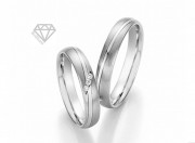 detail Snubní prstýnky DSE2203P s diamanty Snubní prstýnky DSE2203P s diamanty